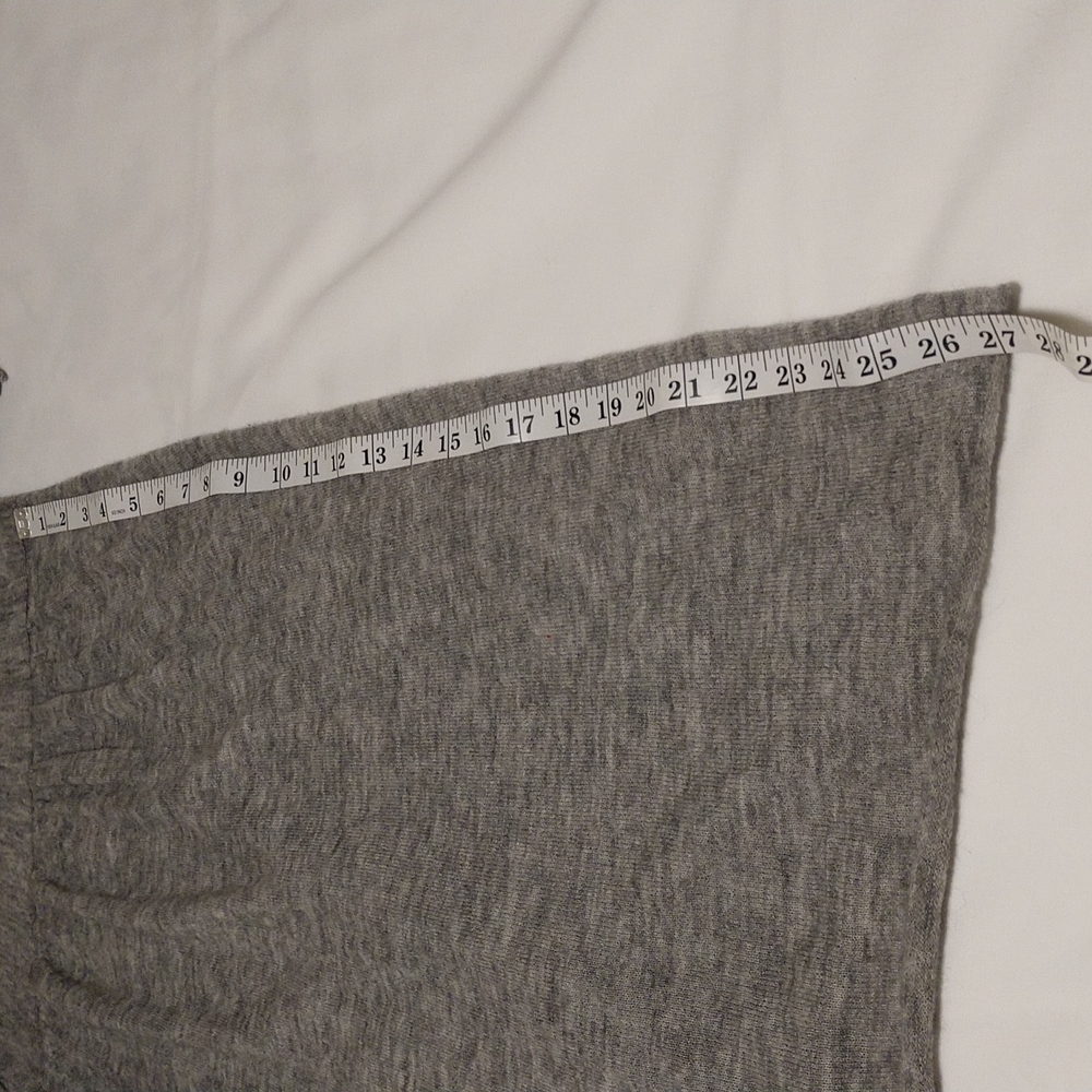 *Host Pick* Moth Anthropologie Soft As Feathers Gray Knit Dress Size Large - Picture 11 of 13